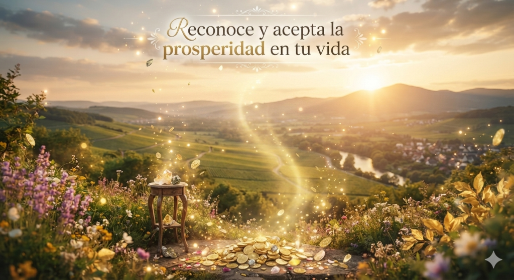 Reconoce y acepta la prosperidad en tu vida