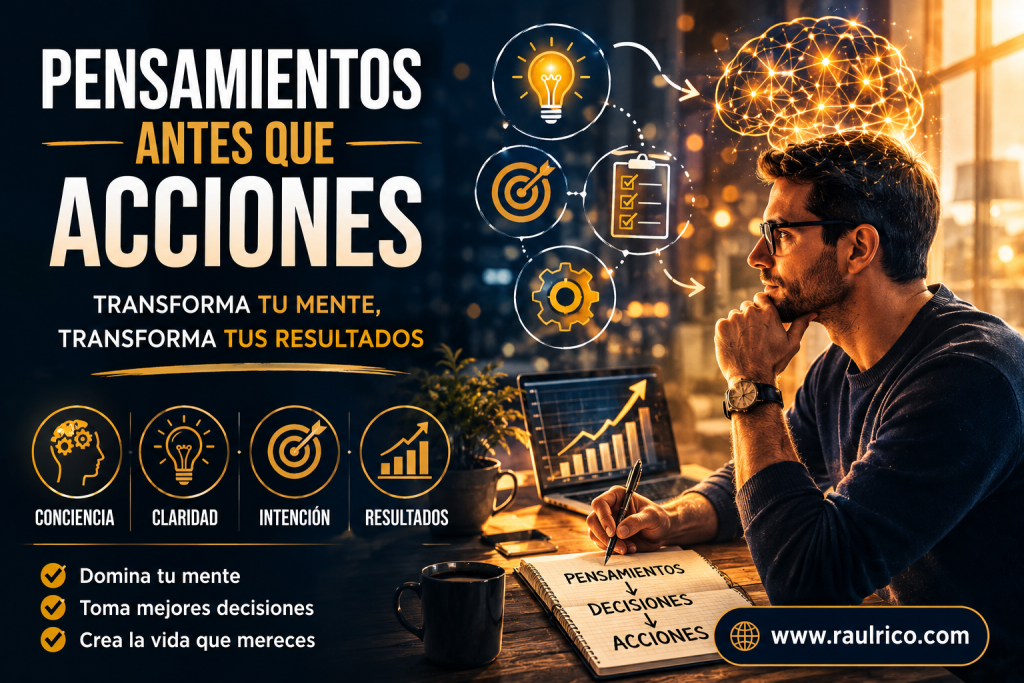 Pensamientos antes que acciones