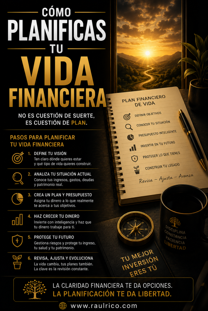 ¿Cómo planificas tu vida financiera?