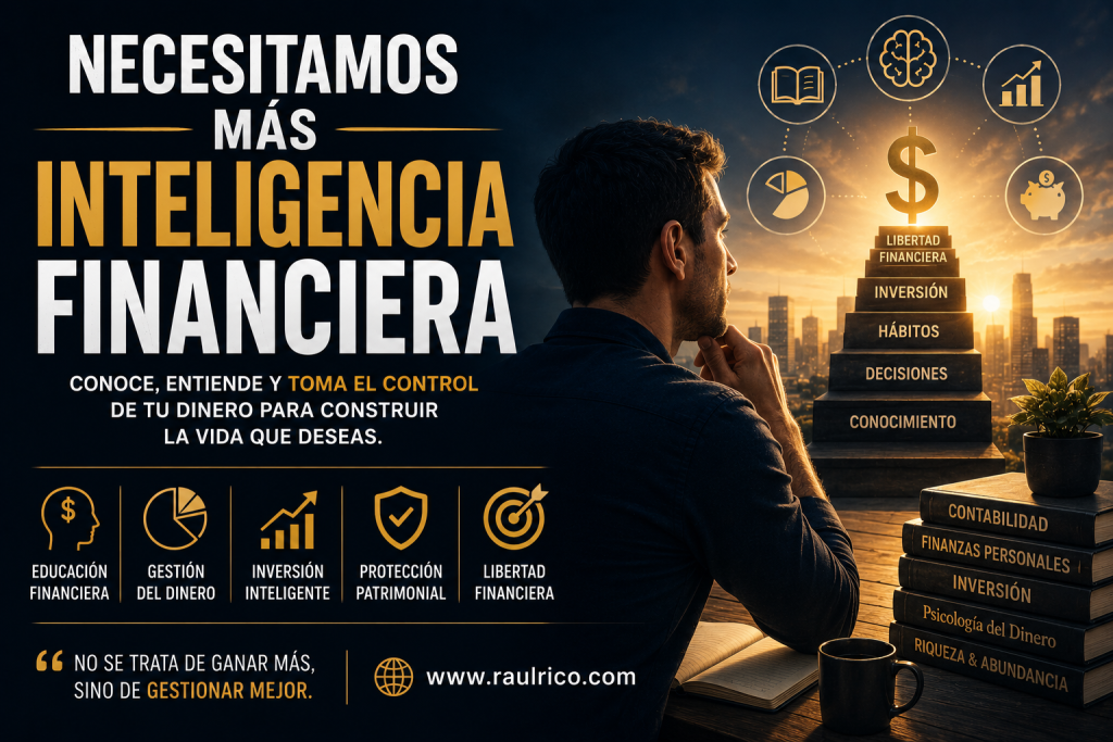 Necesitamos más inteligencia financiera