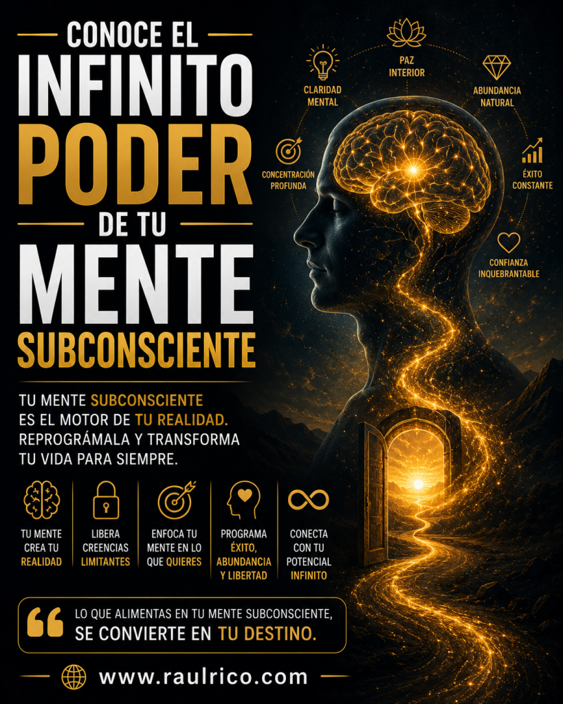 Conoce el infinito poder de tu mente subconsciente